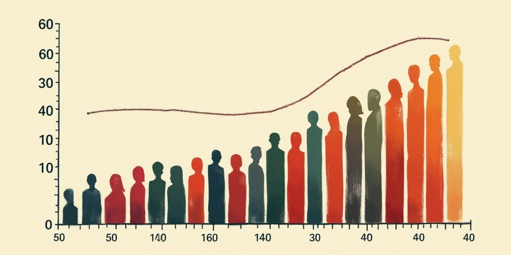 a bar graph showing the number of people in mexico and the percentage of people in the country with