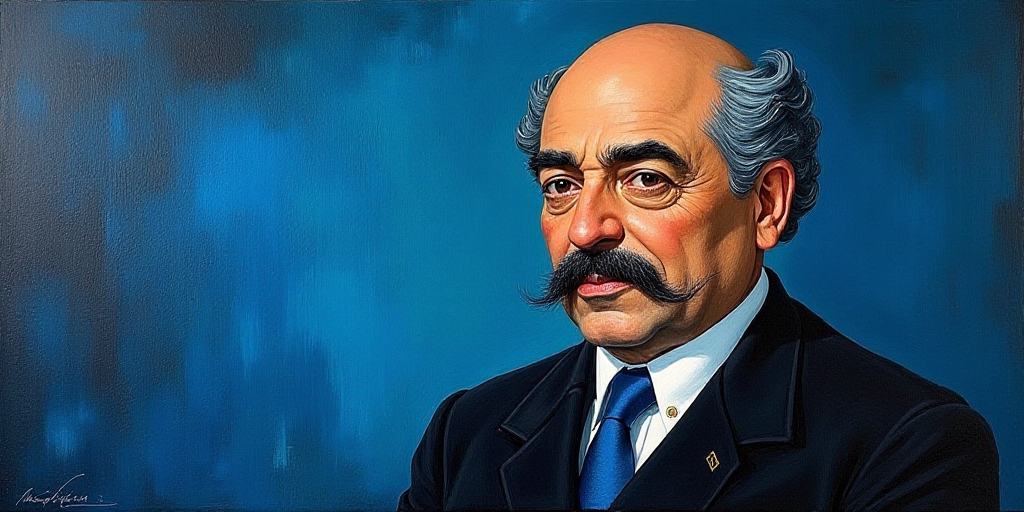 a blue and black book cover with a picture of jose fonseca on it and a black and blue background, Fe