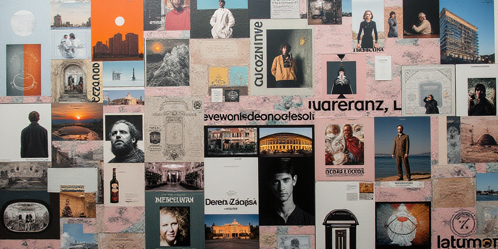 a collage of images with the words laseman en indicateres on them and a picture of a building, Diego