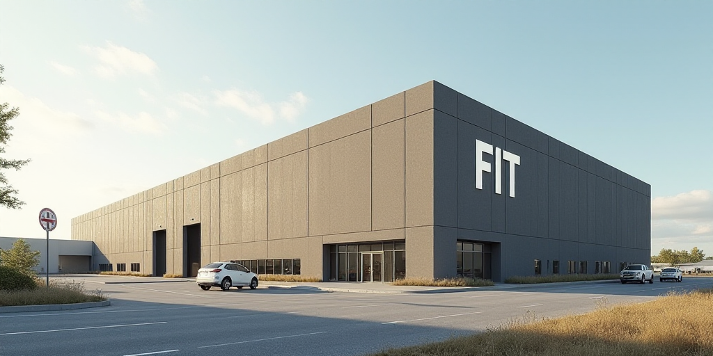 a large building with a sign on the side of it that says fit ratingss on the side of it, Florence En