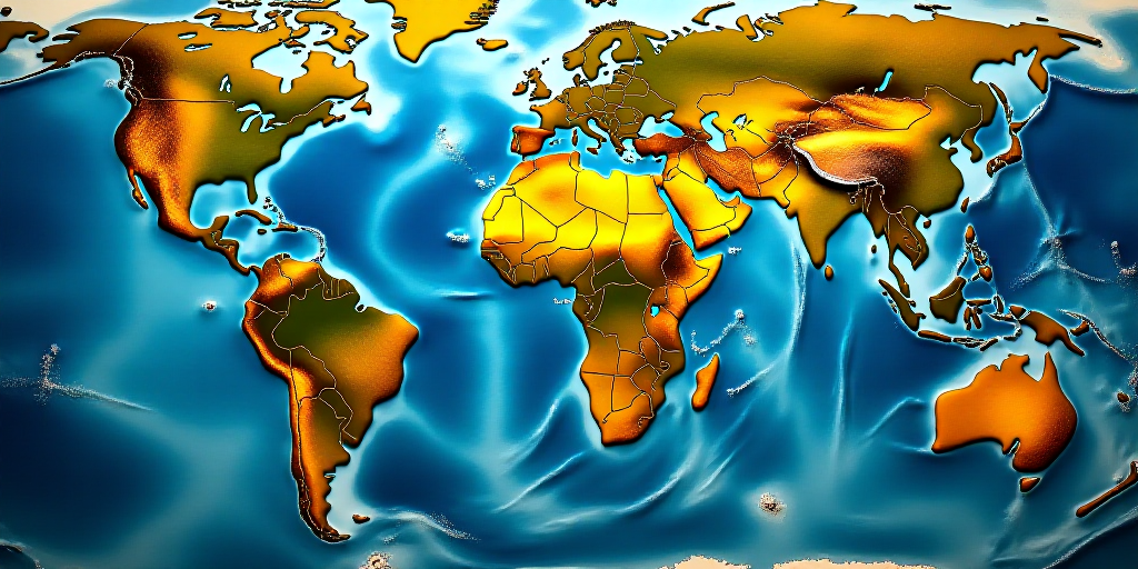a map of the atlantic showing the major areas of the world and the major major cities of the country