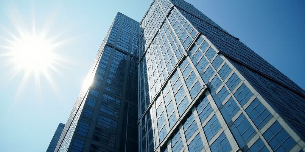 a tall building with a sign on the side of it that says, the metropolitan on the side of it, Cao Zhi