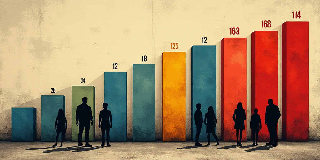 a bar chart with the number of people in spanish and spanish on it, and the number of people in the