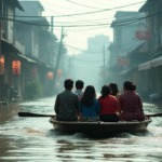 Hundreds Thousands Evacuated Due to Major Flooding in Southern China