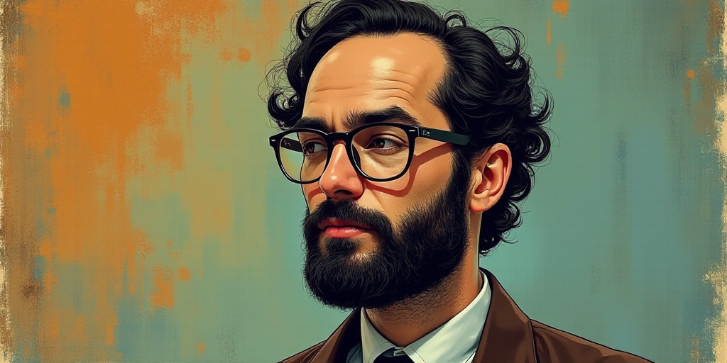 a man with glasses and a beard is featured in a book called opinion by jose a costanada, Edward Otho