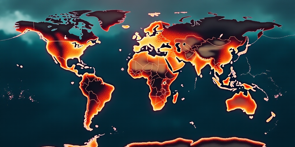 a map of the area around the volcanos in the world, with the names of the locations marked, Eddie Me