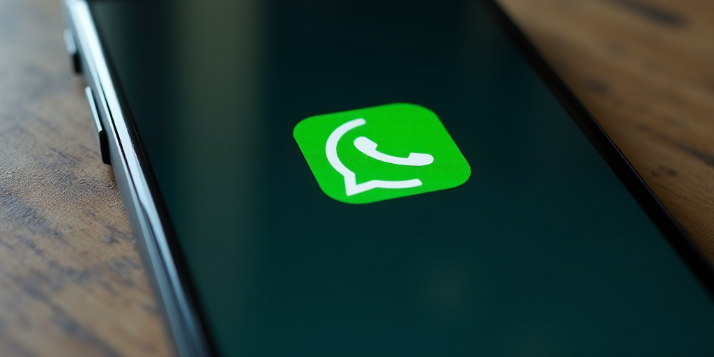 a phone with whatsapp on the screen and a phone with whatsapp on the screen with whatsapp on the scr