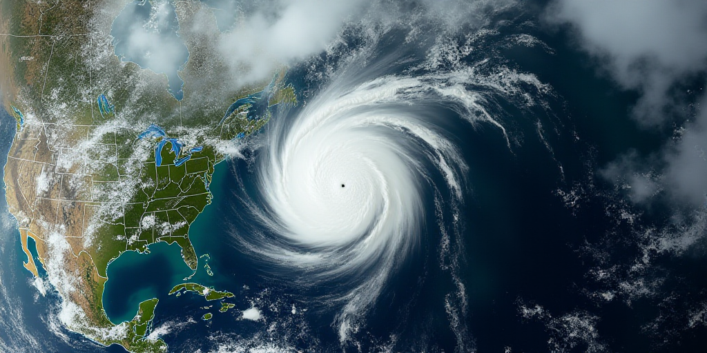 a satellite image of a storm in the ocean with a lot of rain and clouds above it and a map of the ar