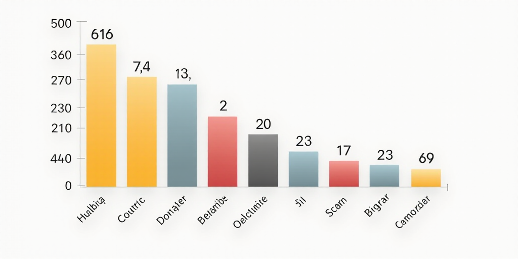 a bar chart with numbers of people in different countries and countries, and a bar chart with number