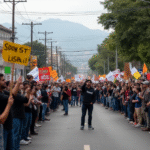 Hundreds March in Mexico City’s South Against Gentrification