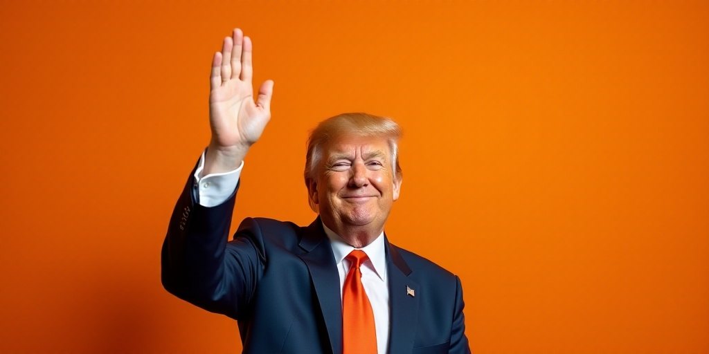 a man in a suit and tie is holding his hands up in the air with his right hand up, Donald Roller Wil