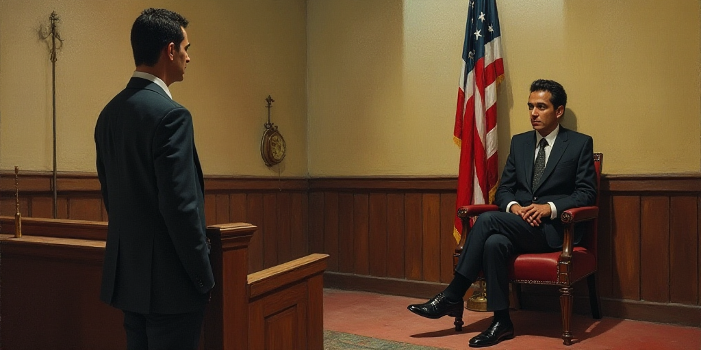 a picture of a woman in a suit on a chair in a church with a flag on it and a picture of a woman in
