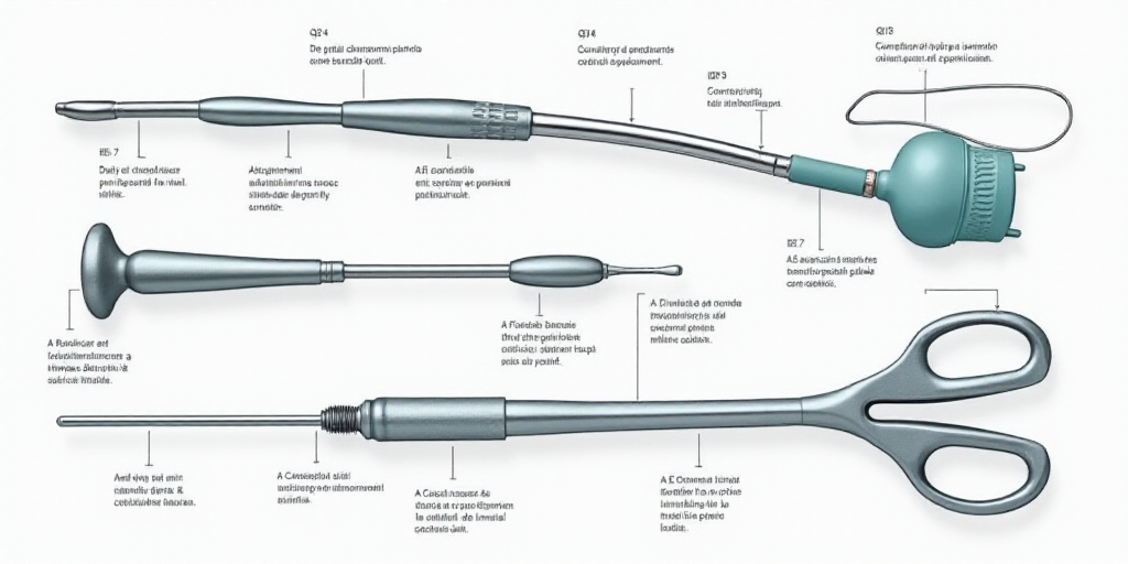 a poster with a description of the different types of medical devices in spanish and english, with a