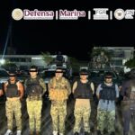 Six Individuals Detained in Tabasco for Carrying Weapons and Drugs