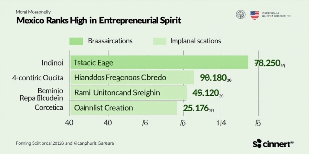 Mexico Ranks High in Entrepreneurial Spirit but Lacks Business Creation