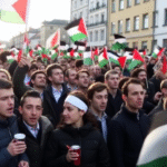 Thousands Protest in Copenhagen for Palestinian Cause