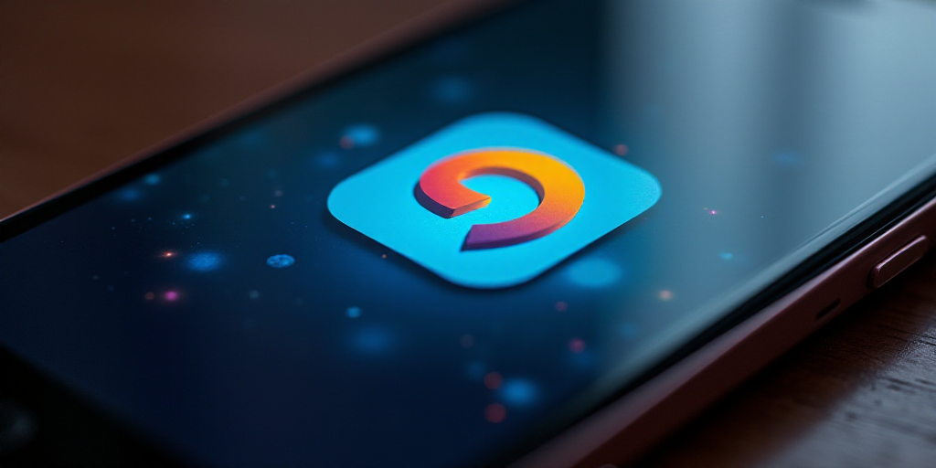 a close up of a cell phone with a temu logo on it's screen and a s on the screen, Baiōken Eishun, a