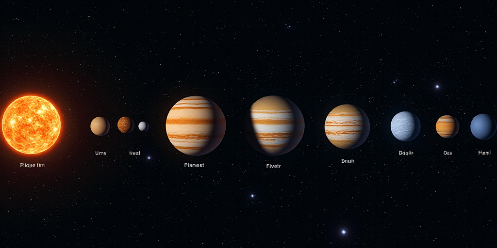 a diagram of the planets in the solar system, including urns and the sun, and the planets names, Eve