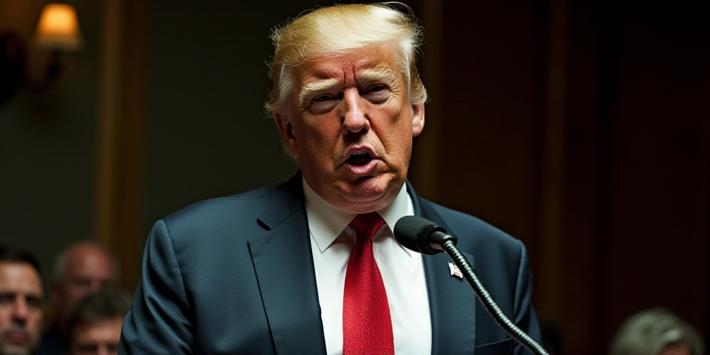 a man in a suit and tie speaking into a microphone with a serious look on his face and shoulders, Do