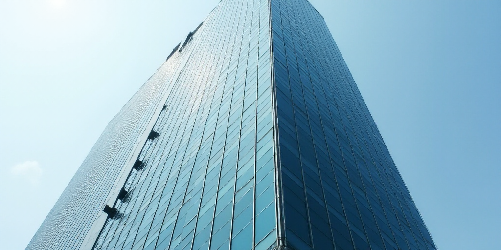 a tall building with a sign on the side of it that says the metropolitan on the side of it, Cao Zhib