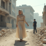 Palestinian Families Flee Gaza Amid Israeli Bombardment and Nationwide Protests