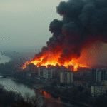 Massive Fire Leaves Over a Thousand Families Homeless in Manila