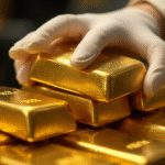 Gold Drops from Historic Peak as Market Watches U.S. Data Amid Fed Scrutiny