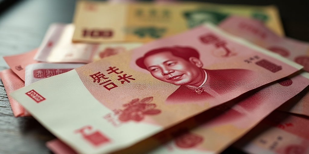 a pile of chinese money with chinese characters on it's sides and a few other notes on the back, Ai-