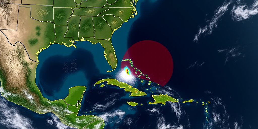 a satellite image of a tropical storm in the middle of the atlantic states, with a map of the region
