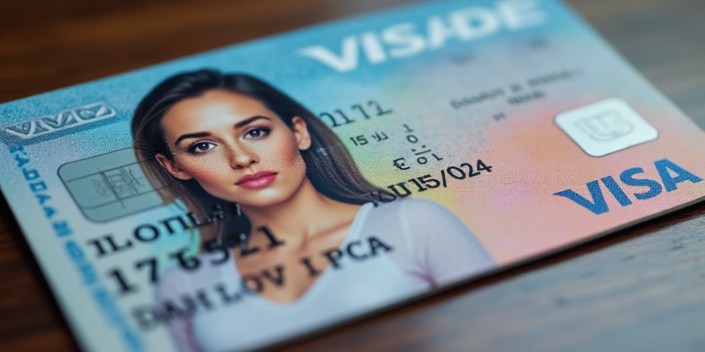 a visa card with a woman's face on it and a visa card with a woman's face on it, Dahlov Ipcar, profe