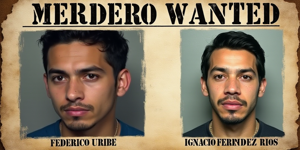 a wanted poster for a man who was murdered in a car accident in mexico on july 5, 2013, Federico Uri