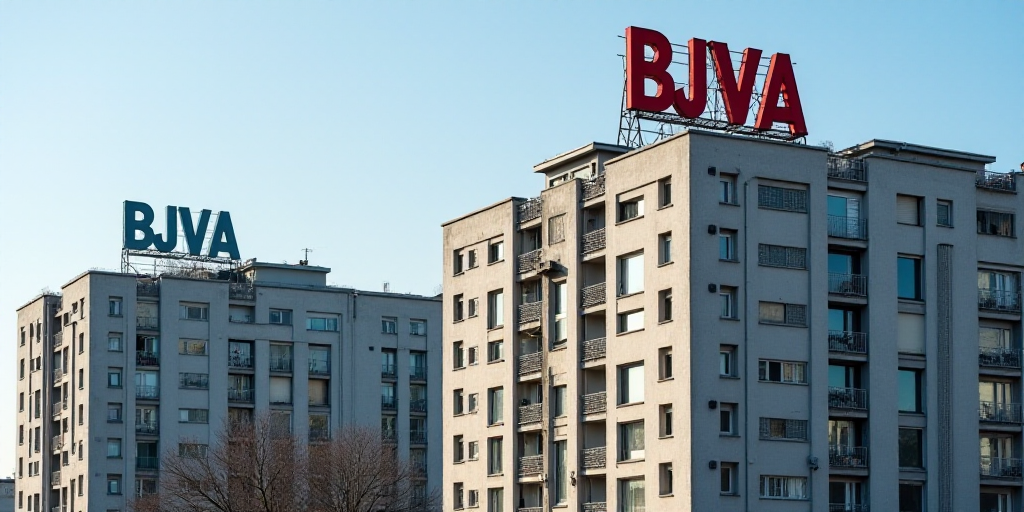 two photos of a building with a bjva sign on top of it and a building with a bjva sign on the top, A