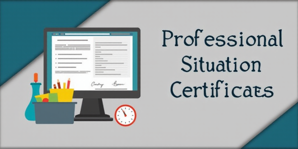 What is the Professional Situation Certificate and How to Apply for It?
