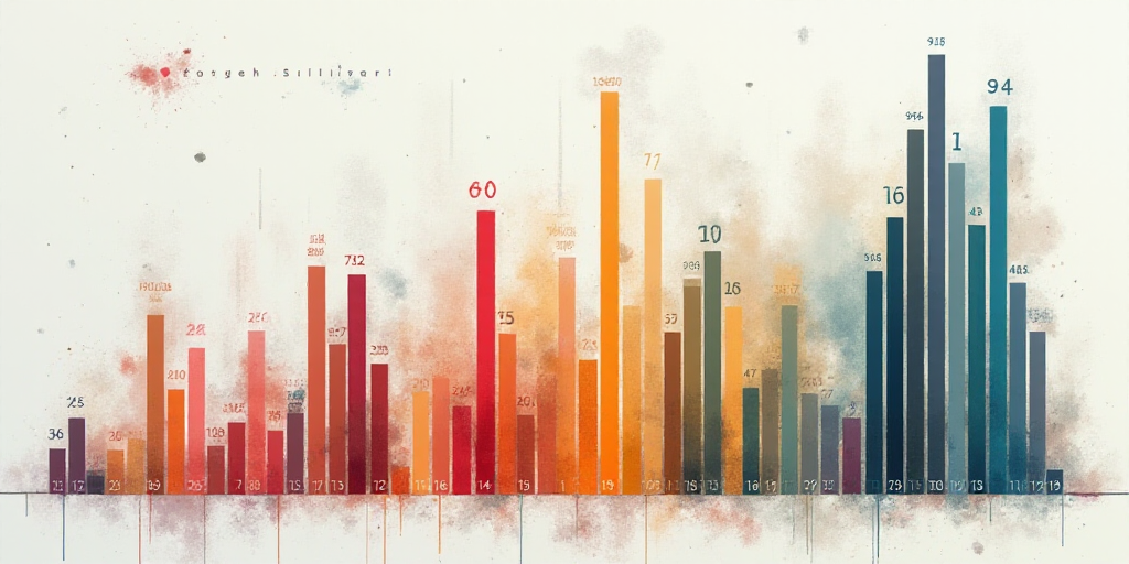 a bar graph with numbers and numbers on it, and a bar chart with numbers on it, and a bar chart with