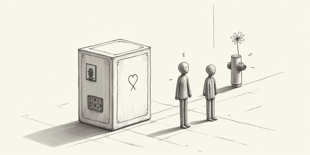 a block with a picture of a person and a person with a heart and a person with a flower and a man wi