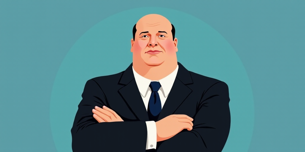 a man in a suit and tie with his arms crossed and his arms crossed, with a blue background, Fernando