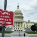 US Government Partially Shuts Down Amid Budget Impasse; Layoffs Loom