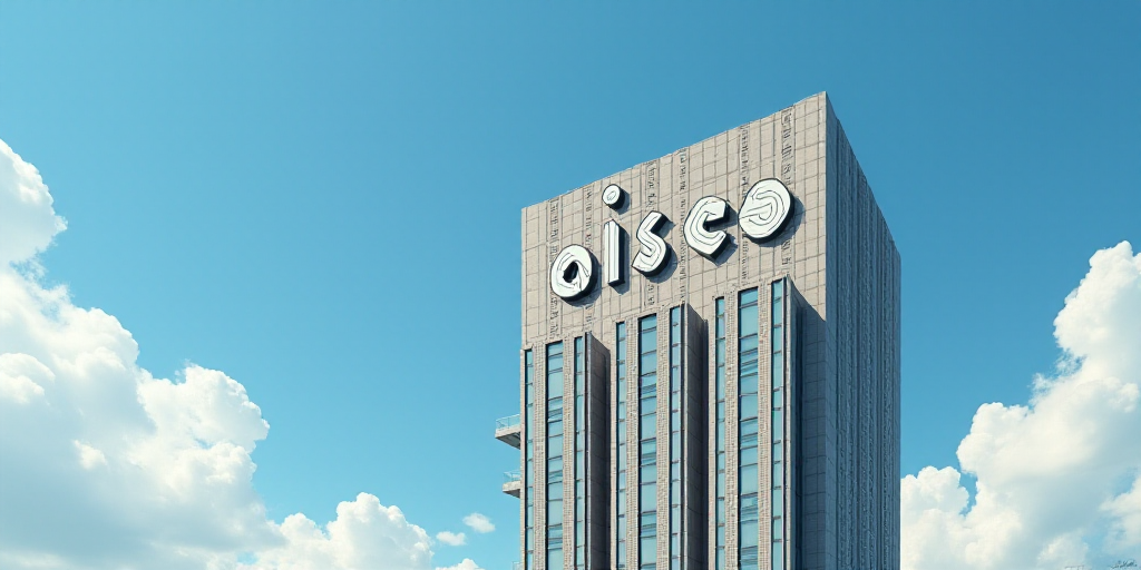 a tall building with a sign on the side of it that says aisea in front of a blue sky, Alesso Baldovi