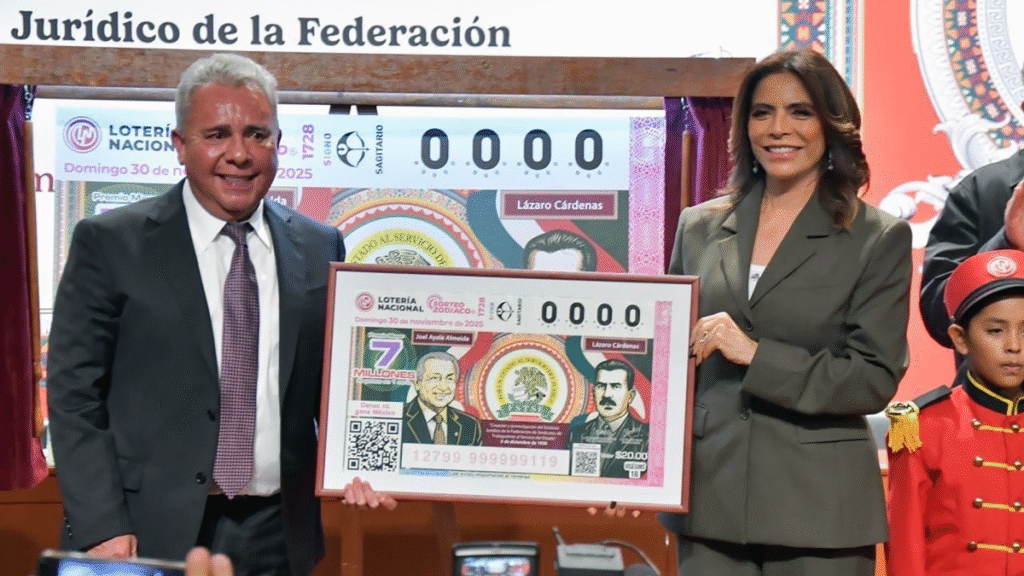 Mexico’s Lottery Unveils Commemorative Ticket Honoring FSTSE Foundation