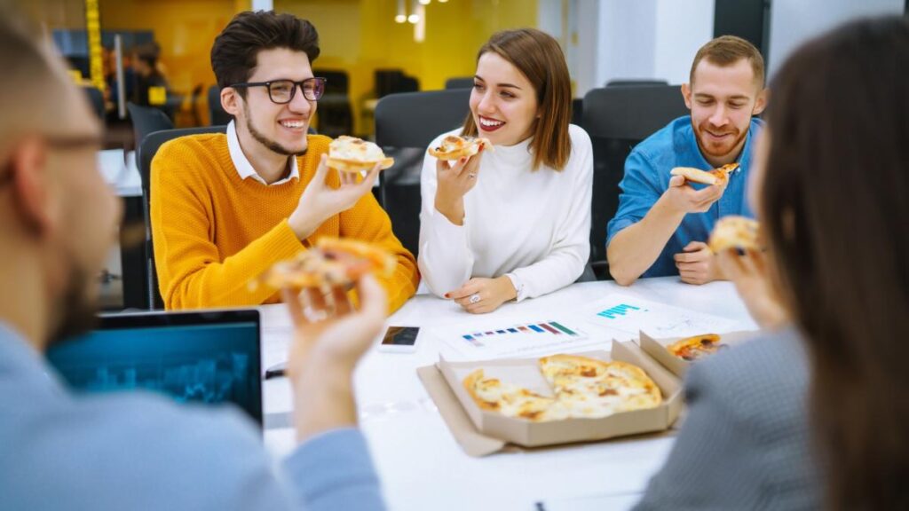 Healthy Eating at Work: The Power of Shared Lunches for Belonging and Stress Reduction