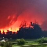 Fire Causes Explosion at Argentine Industrial Park in Ezeiza