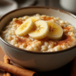 How to Make a Festive Cinnamon, Banana, and Apple Rice Pudding for the Holidays