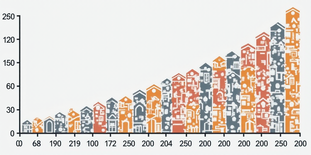 a graph showing the number of people in the country who are in the process of buying a house in the