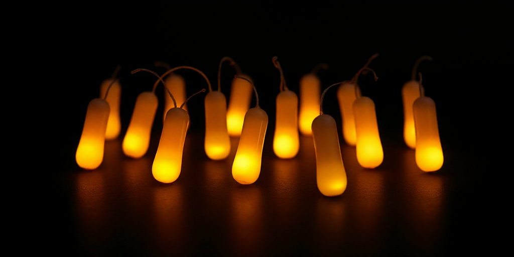 a group of yellow and orange cell phones on a black background with a black background and a black b