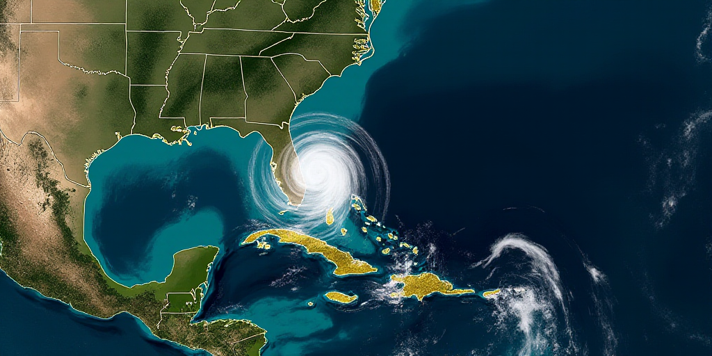 a map of the tropical storm system showing the path of the hurricane to the us and the atlantic coas