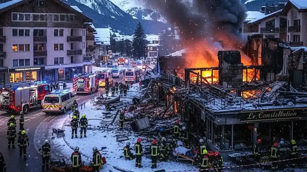 Fire at Swiss Ski Resort Bar Blamed on Fireworks, 40 Killed