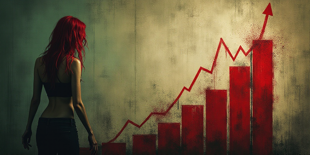 a bar chart with a line graph on it and a bar chart with a line graph on it, and a bar chart with a