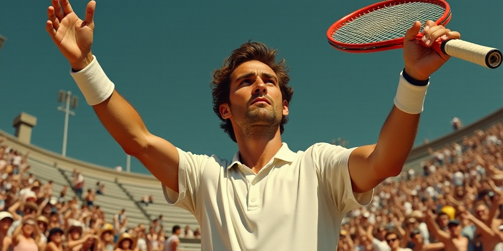 Novak Djokovic Secures 100th Victory at Australian Open with Impressive Serve