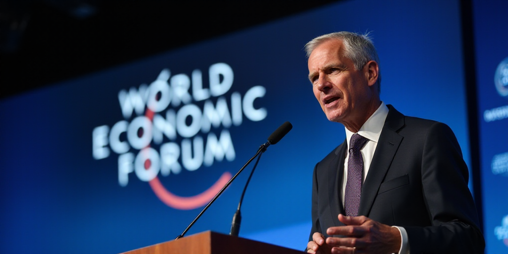 Trump Boasts of U.S. Economic “Miracle” at Davos, Criticizes Europe’s Direction