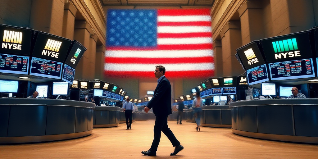 U.S. Markets End Mixed as Investor Risk Appetite Wanes Amid Intel’s Fall and Global Uncertainty